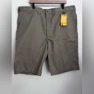Carhartt Men's khaki Casual Shorts utility twill work 46